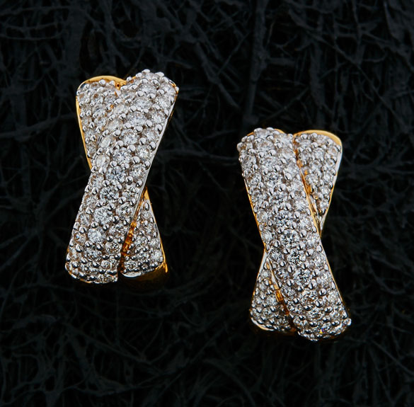 khazana diamond earrings